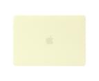 WIWU Cream Case New Laptop Case Hard Protective Shell For Apple Macbook Pro 15.4 A1286/MB470/MB471/MC026/MD103-Yellow 5