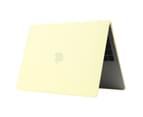 WIWU Cream Case New Laptop Case Hard Protective Shell For Apple Macbook White 13.3 Pro 13.3 A1278/MB990/MB991/MB467/MC374-Yellow 6