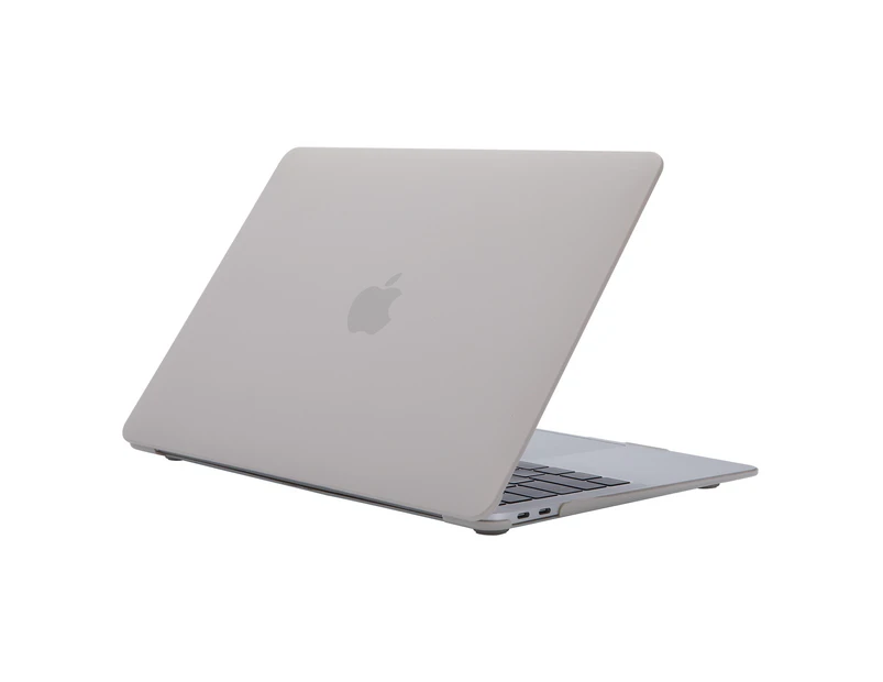 WIWU Cream Case New Laptop Case Hard Protective Shell For Apple Macbook Air 13.3 A1932/A2179-Gray