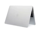 WIWU Matte Case New Laptop Case Hard Protective Shell For Apple Macbook Pro 15.4 A1707/A1990-Clear
