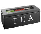 Wooden Tea Box - Black