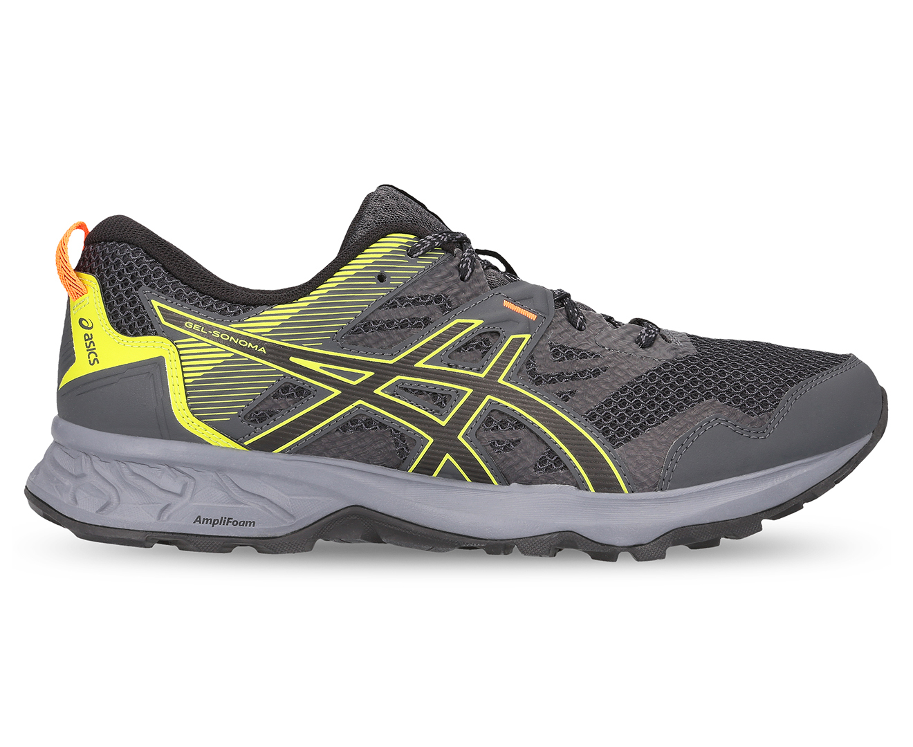 ASICS Men's GEL-Sonoma 5 Trail Running Shoes - Graphite Grey/Black ...