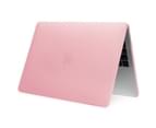WIWU Matte Case New Laptop Case Hard Protective Shell For Apple Macbook Pro 15.4 A1707/A1990-Pink