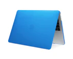 WIWU Matte Case New Laptop Case Hard Protective Shell For Apple Macbook Pro 15.4 A1707/A1990-Dark Blue