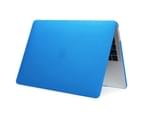 WIWU Matte Case New Laptop Case Hard Protective Shell For Apple Macbook Pro 13.3 A1706/A1708/A1989/A2159-Dark Blue 4