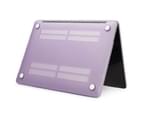 WIWU Matte Case New Laptop Case Hard Protective Shell For Apple Macbook Pro 13.3 A1706/A1708/A1989/A2159-Purple