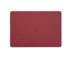 WIWU Matte Case New Laptop Case Hard Protective Shell For Apple Macbook Retina 15.4 A1398/MC975/MC976-Wine Red 5