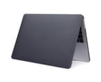 WIWU Matte Case New Laptop Case Hard Protective Shell For Apple Macbook Pro 13.3 A1706/A1708/A1989/A2159-Black