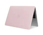 WIWU Matte Case New Laptop Case Hard Protective Shell For Apple Macbook Pro 15.4 A1707/A1990-New Pink