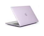 WIWU Crystal Case New Laptop Case Hard Protective Shell For Apple Macbook Pro 13.3 A1706/A1708/A1989/A2159-Purple 4