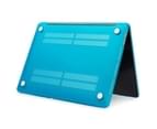 WIWU Matte Case New Laptop Case Hard Protective Shell For Apple Macbook Air 13.3 A1932/A2179-Aqua Blue 6