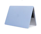 WIWU Matte Case New Laptop Case Hard Protective Shell For Apple MacBook Air 13.3inch A1466/A1369/MC503/MC965/MD508-New Blue