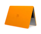 WIWU Matte Case New Laptop Case Hard Protective Shell For Apple Macbook Air 13.3 A1932/A2179-Orange