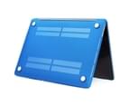 WIWU Matte Case New Laptop Case Hard Protective Shell For Apple MacBook Air 13.3inch A1466/A1369/MC503/MC965/MD508-Dark Blue 6