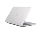 WIWU Matte Case New Laptop Case Hard Protective Shell For Apple Macbook Air 13.3 A1932/A2179-Clear 1