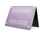 WIWU Matte Case New Laptop Case Hard Protective Shell For Apple Macbook Air 13.3 A1932/A2179-Purple