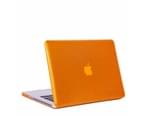 WIWU Crystal Case New Laptop Case Hard Protective Shell For Apple Macbook Pro 15.4 A1286/MB470/MB471/MC026/MD103-Orange 1