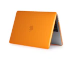 WIWU Crystal Case New Laptop Case Hard Protective Shell For Apple Macbook Pro 13.3 A1706/A1708/A1989/A2159-Orange