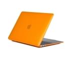 WIWU Crystal Case New Laptop Case Hard Protective Shell For Apple Macbook Air 13.3 A1932/A2179-Orange 1