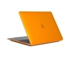 WIWU Crystal Case New Laptop Case Hard Protective Shell For Apple Macbook Air 13.3 A1932/A2179-Orange 4