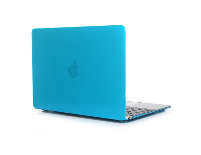 WIWU Crystal Case New Laptop Case Hard Protective Shell For Apple MacBook 12 inch Retina A1534-Blue