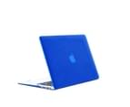 WIWU Crystal Case New Laptop Case Hard Protective Shell For Apple MacBook Air 13.3inch A1466/A1369-Dark Blue 4
