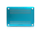 WIWU Crystal Case New Laptop Case Hard Protective Shell For Apple MacBook 12 inch Retina A1534-Blue