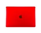 WIWU Crystal Case New Laptop Case Hard Protective Shell For Apple Macbook Air 13.3 A1932/A2179-Dark Red 6
