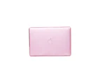 WIWU Crystal Case New Laptop Case Hard Protective Shell For Apple MacBook Air 13.3inch A1466/A1369-Pink
