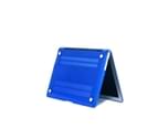 WIWU Crystal Case New Laptop Case Hard Protective Shell For Apple MacBook Air 13.3inch A1466/A1369-Dark Blue 6