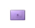 WIWU Crystal Case New Laptop Case Hard Protective Shell For Apple MacBook Air 11.6inch A1370/A1465-Purple 5