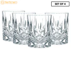 Set of 4 Nachtmann 295mL Noblesse Whisky Tumblers