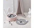 90*90cm Baby Round Play Pad Crawling Mat-Koala