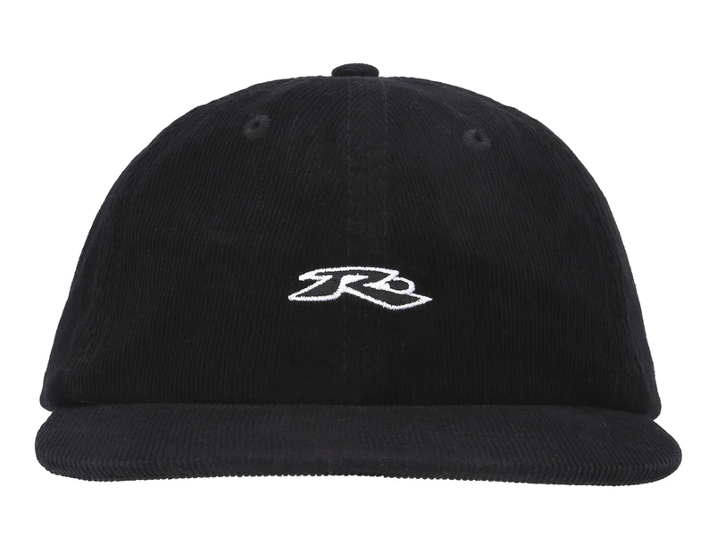 Rusty Men's Rage Textured Adjustable Cap - Black