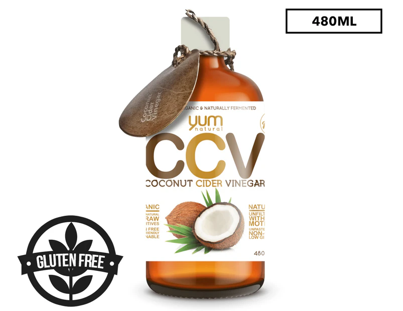 Yum Natural Coconut Cider Vinegar 480mL