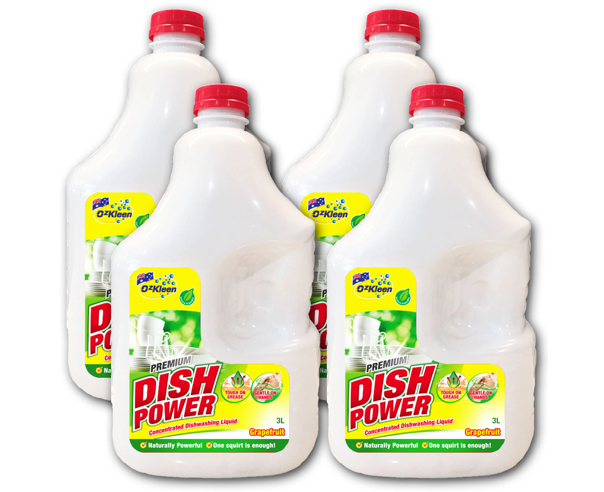 4PK 3L Dish Power Dishwashing Liquid