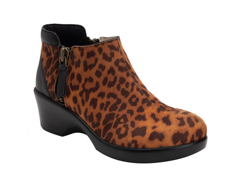 Alegria Sloan Women's Casual Boots Shoes - Leopard