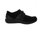 Traq By Alegria Women's Qool Comfort Smart Shoe Sneaker - Fuzz Black