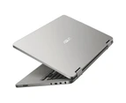 ASUS Vivobook Flip 14 TP401MA-BZ032T Edu Laptop 14" HD Touch Intel Celeron N4000 4GB 128GB eMMC Win10 S Mode 1yr Global warranty - BYOD, Light Grey c