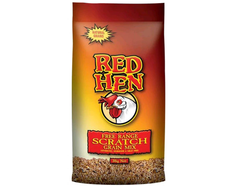 Laucke Red Hen Free Range Scratch Grain Feed Mix 20kg