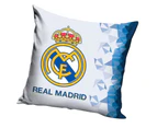Real Madrid Cf Crest Fade Cushion (White/Blue) - TA5964