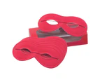Bristol Novelty Unisex Adults Small Domino Eye Mask (Pack Of 10) (Red) - BN2587