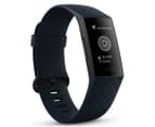 Fitbit Charge 4 Smart Fitness Watch - Storm Blue/Black 2