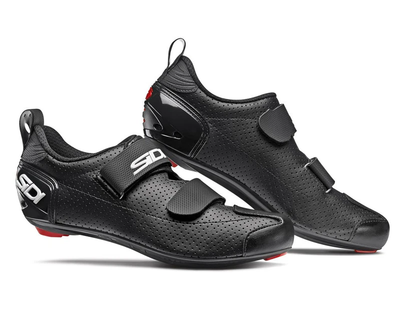 Sidi T-5 Air Carbon Composite Triathlon Bike Shoes Black/Black
