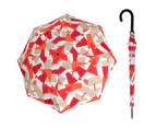 Doppler Fiber Automatic Crush Umbrella Red - UV