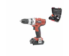 ZION 18V Cordless Drill BMC Pack Includes 2x2AH Li-ion Batteries Charger Bits Accessories