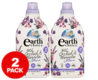 2 x 1L Earth Choice Ultra Concentrate Fabric Softener Wild Orchid & Magnolia