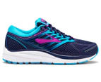 Brooks Women's Addiction 13 Running Shoes - Blue/Teal/Purple/Cactus