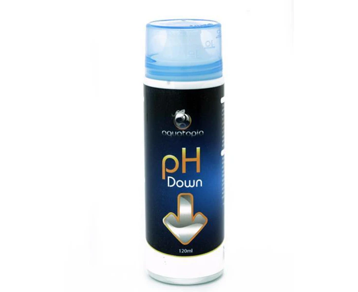 Aquarium pH Down Liquid for Fish Tanks - 120ml (Aquatopia)