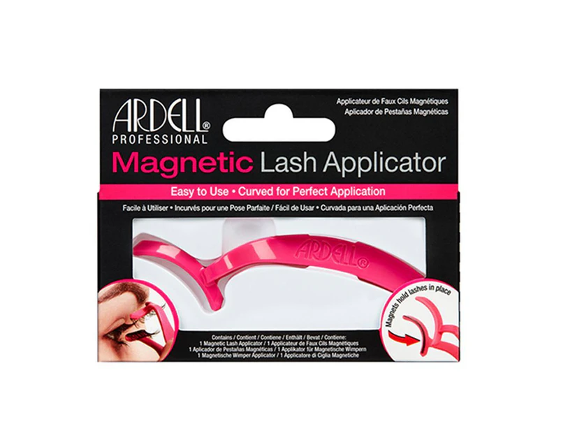 Ardell Magnetic Lash Applicator Lightweight Curved Prongs Easy To Use